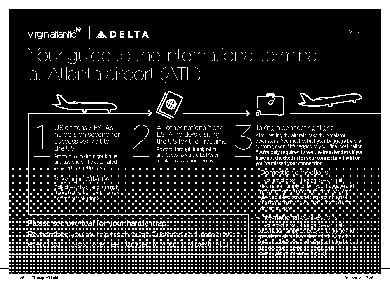 atl terminal international to concorse t