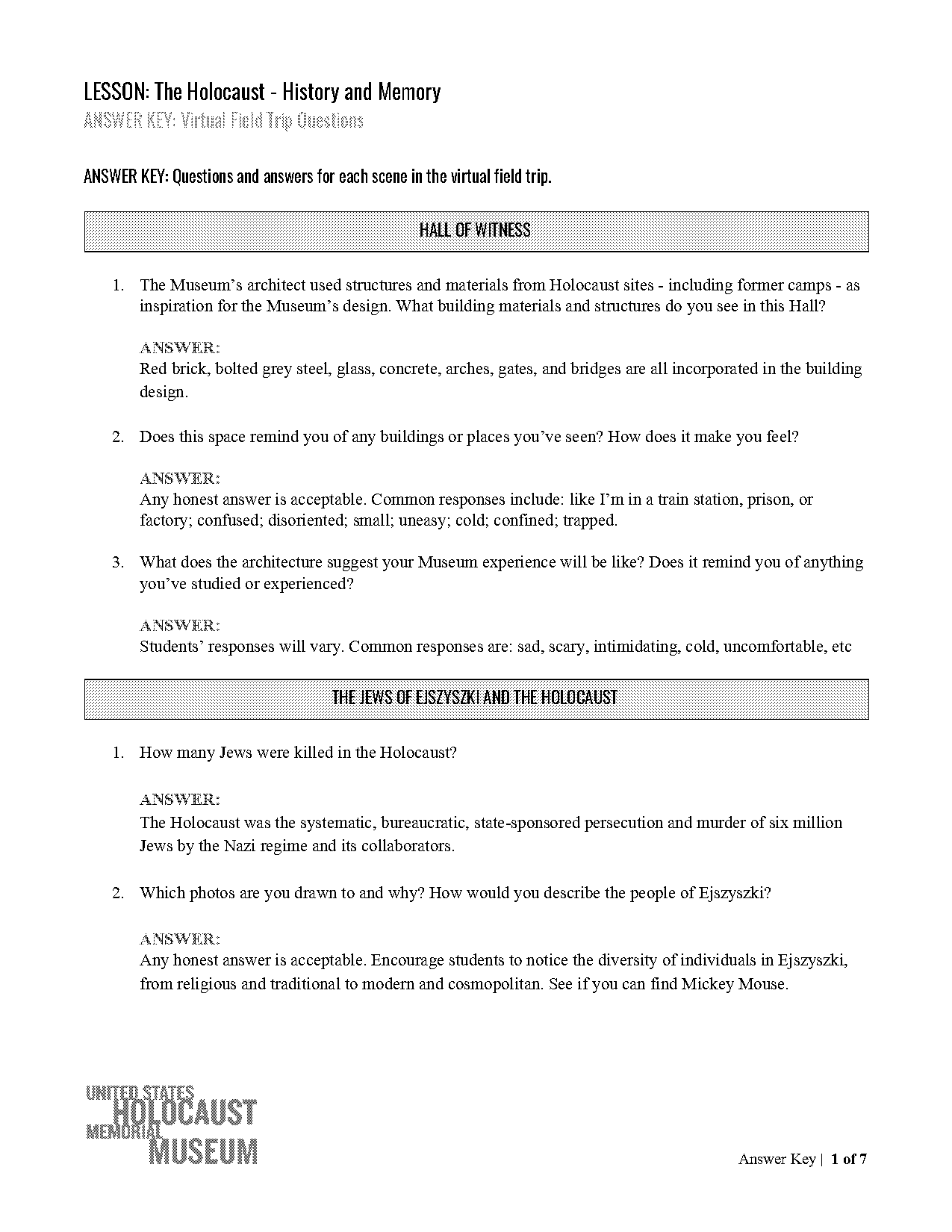 industrial location assignment answer key