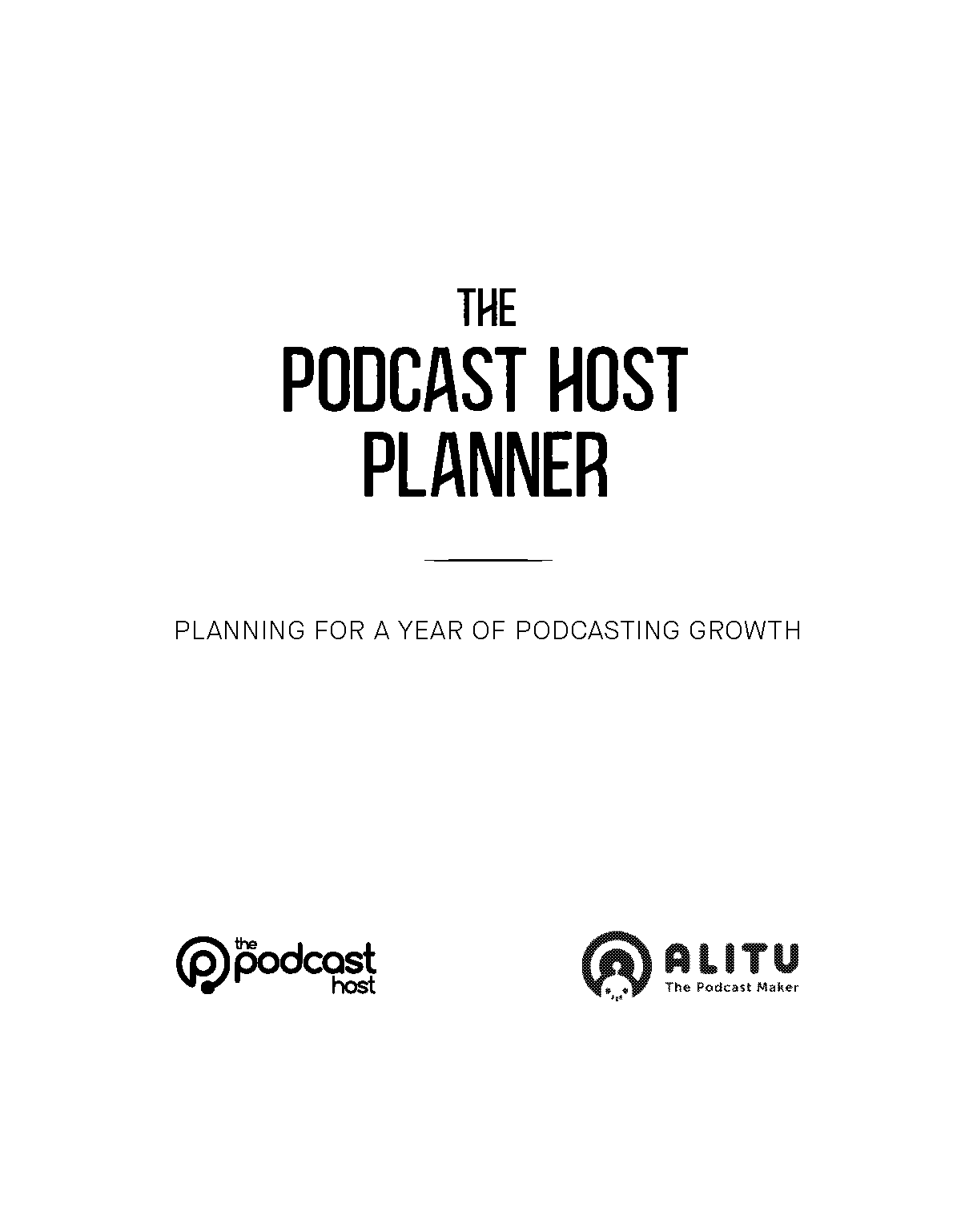 free podcast planning worksheet