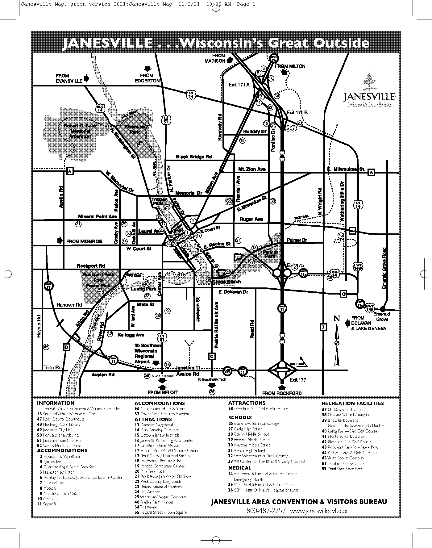 directions to parker high school