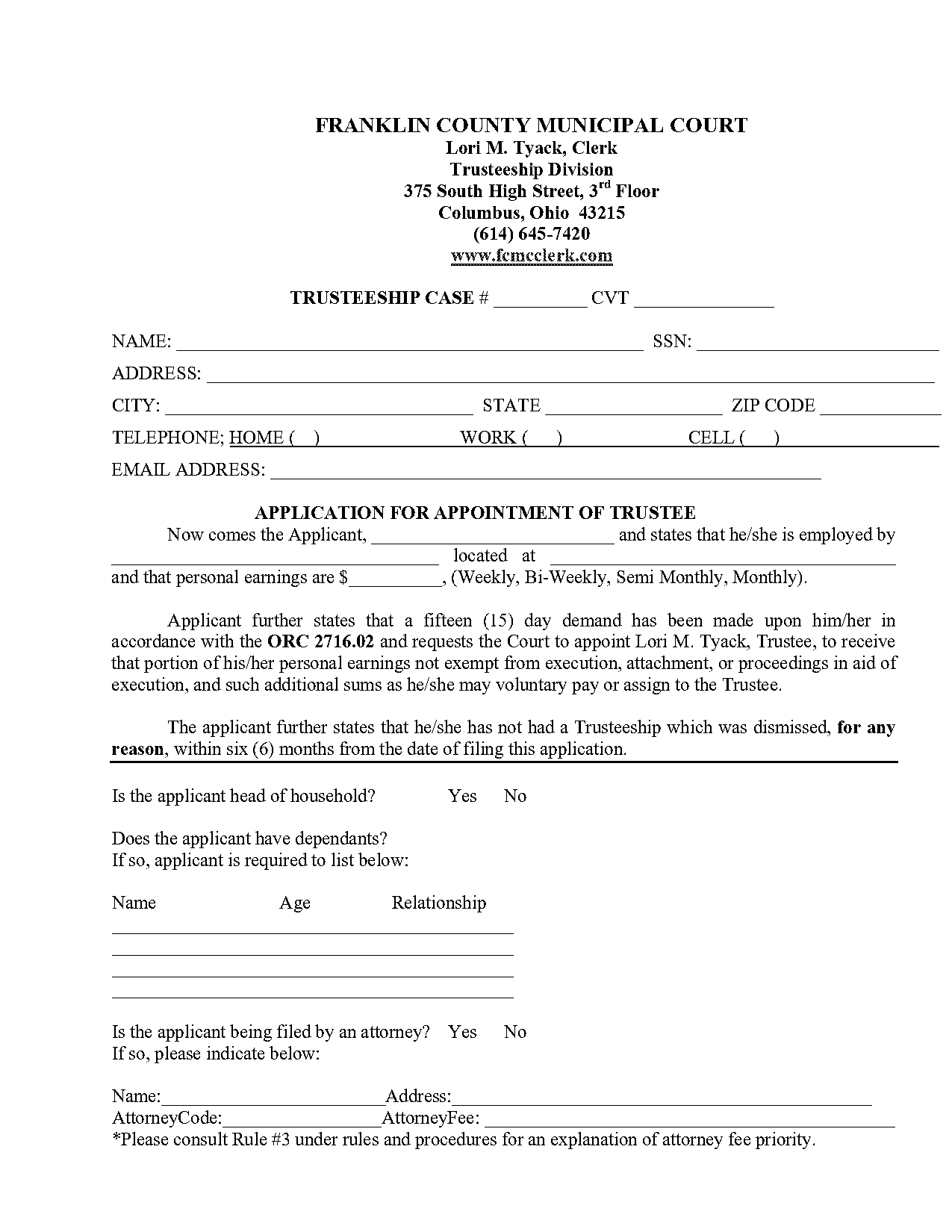 franklin county municipal court documents