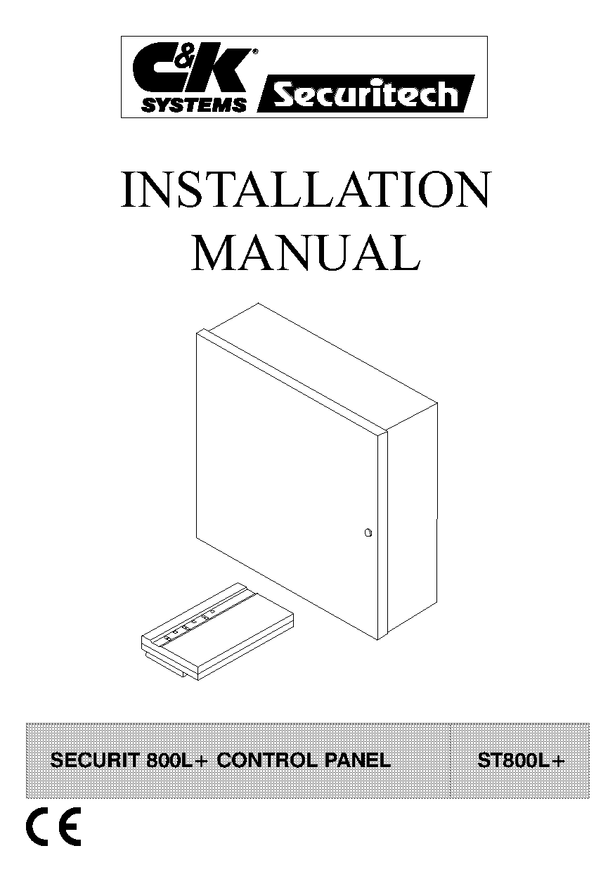 ck alarm system manual