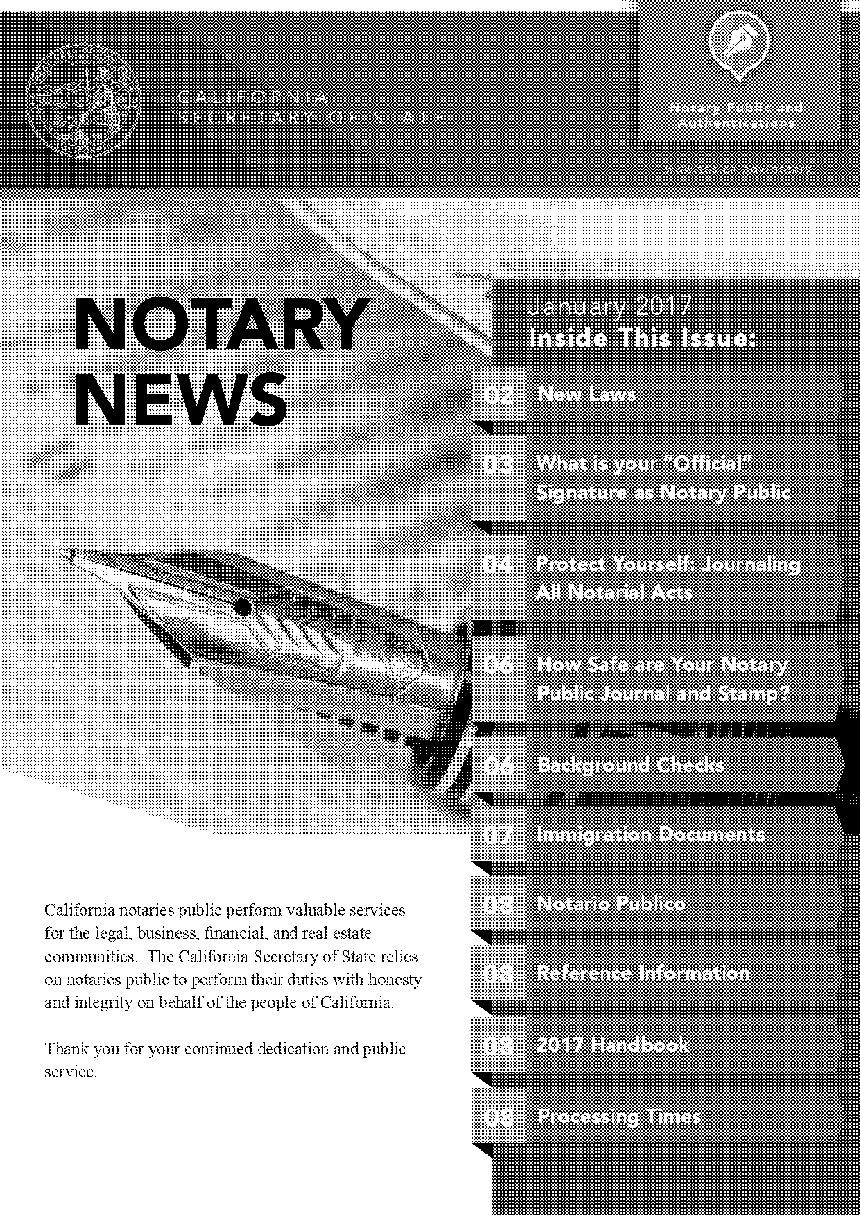 california notary fee per signature