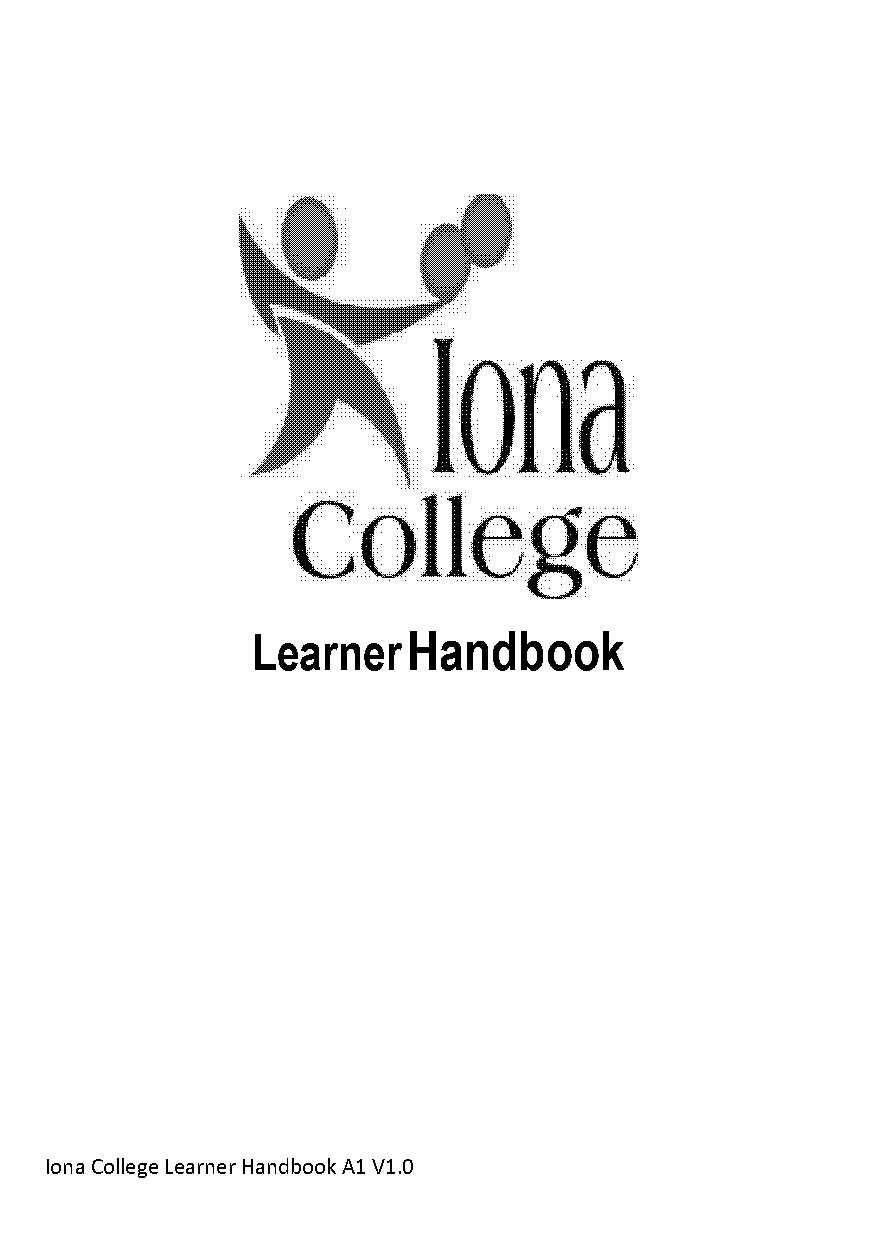 iona college required classes