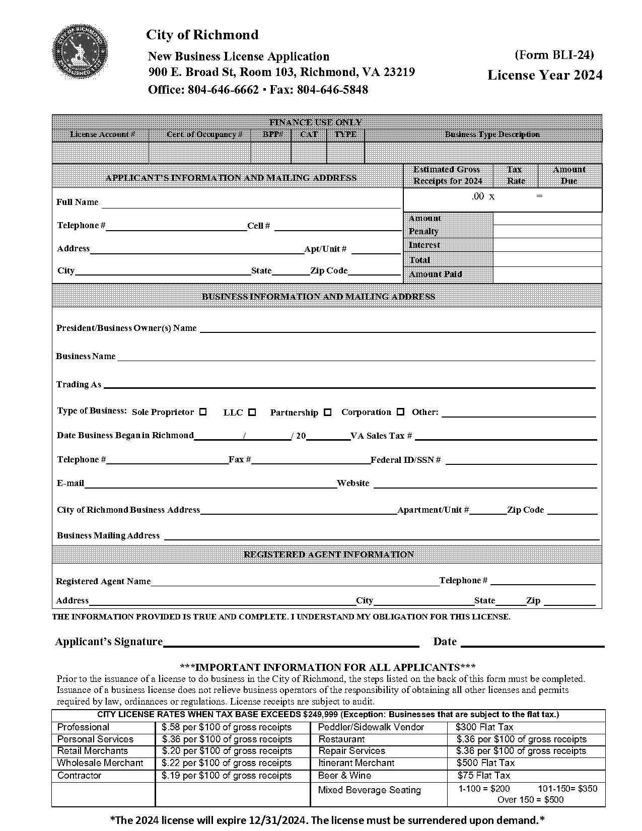 pay city of richmond personal property taxes