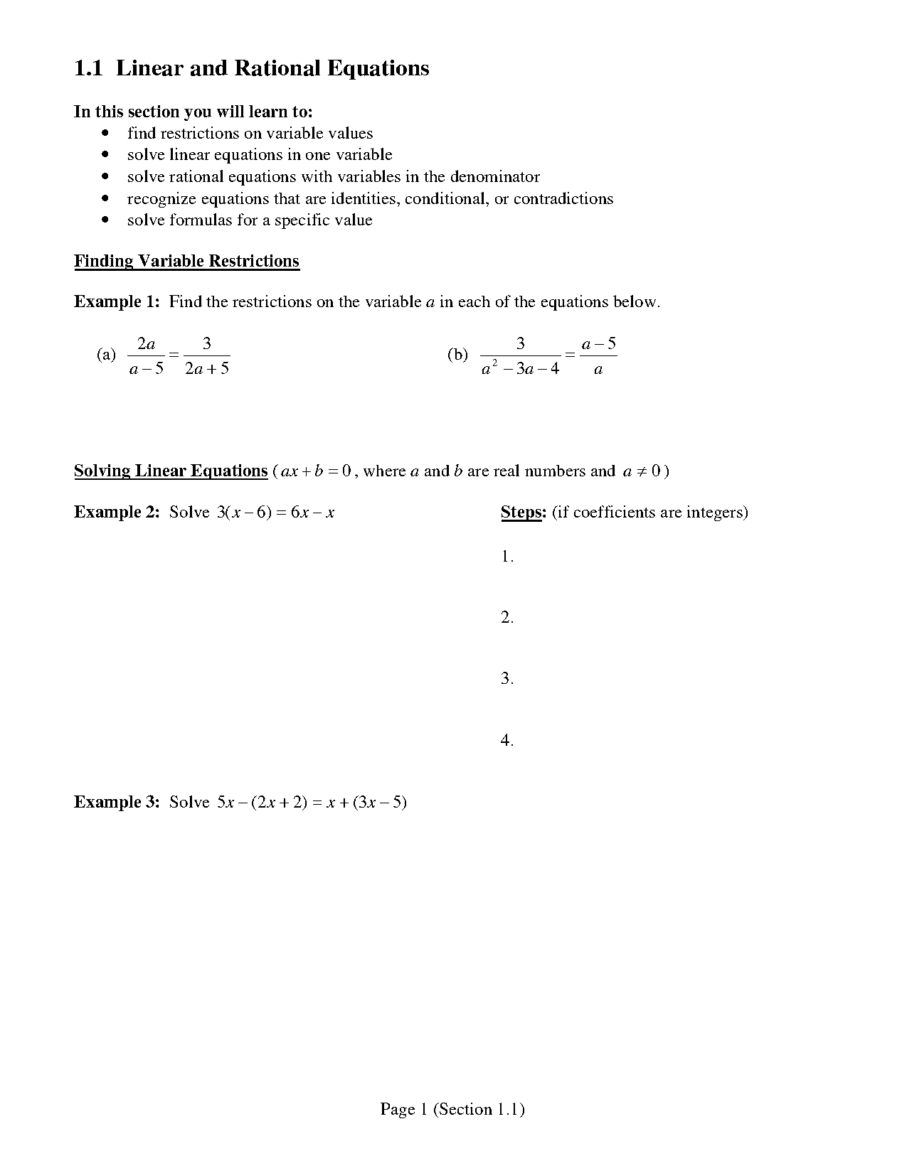 using the variable x write each interval as an inequality