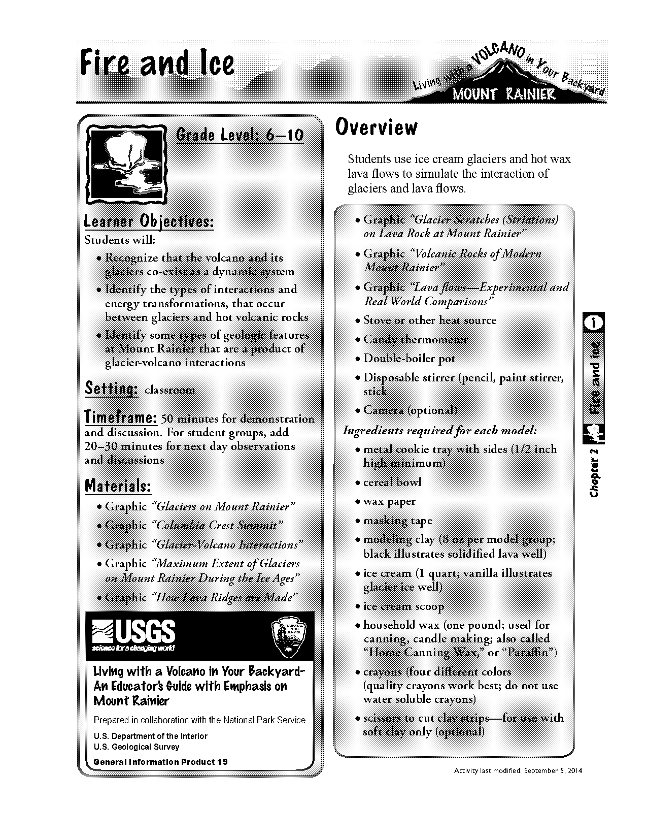 melting ice experiment worksheet