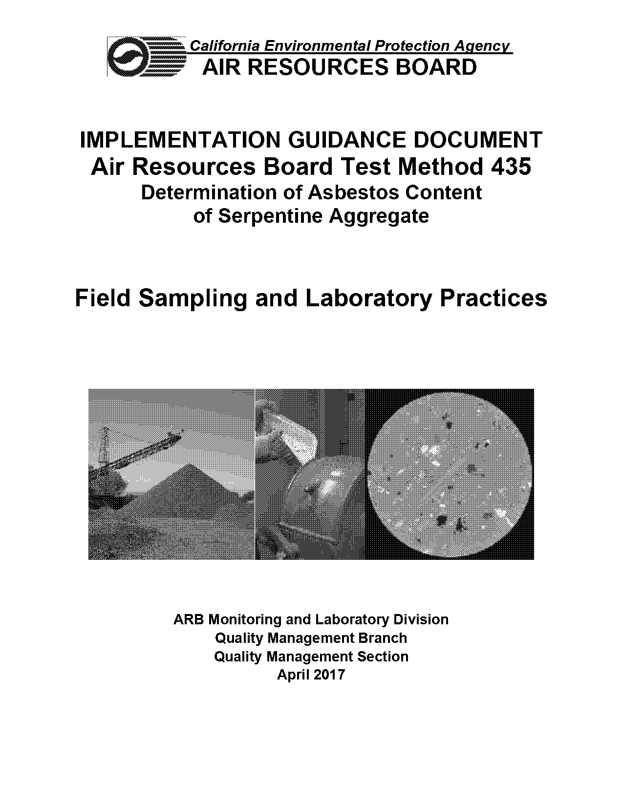 reducing field sample of aggregate to test sample lab report